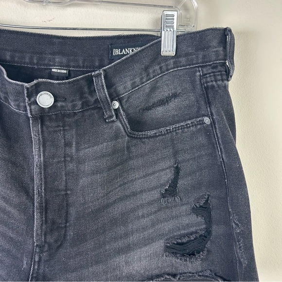BLANK NYC Black cut-off Jean shorts size: 31 - Picture 3 of 10